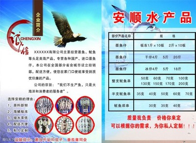 鮮韻海珍·新鮮直達的魚類與海鮮畫冊設計